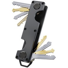 Key Organizer Key Holder Compact Key Case Minimalist Metal Key Chain Key Hold...