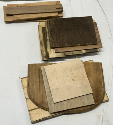 Hardwood Walnut Oak Birch Ash Barn Panels Planks for Crafters FREE SHIPPING