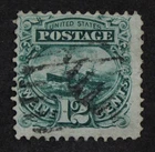 CKStamps: US Stamps Collection Scott#117 12c Pictorial Used CV$125