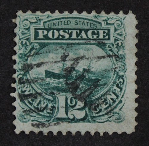 CKStamps: US Stamps Collection Scott#117 12c Pictorial Used CV$125