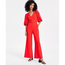 Rachel Roy Dressy Jumpsuit Womens Medium Red ...