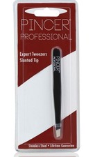   BOGO  Professional Precision Tweezers Slanted Stainless Steel Tweezer