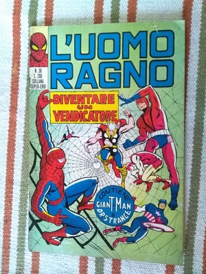 AMAZING SPIDERMAN ANNUAL 3 ITALIAN EDITION COVER AVENGERS 11 HULK RARE 1971