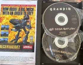 Grandia (Sega Saturn,1997) English Fan Translation New Tested