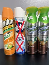 Swiffer Dust & Shine - Endust Dust & Clean - Lot Of 3