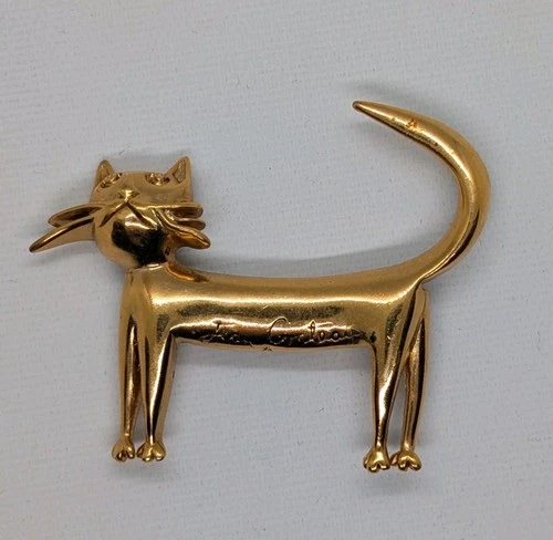 Jean Cocteau Brooch The Cat Committee Madeline Flammarion 1997