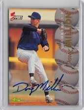 1995 Classic Five Sport #NNO Doug Million Colorado Rockies Auto