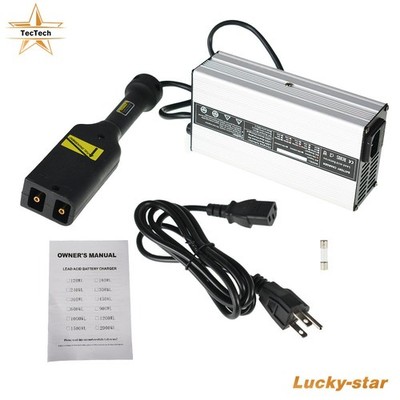 36V 5A For EZGO TXT Medalist Golf Cart Battery Charger ''D'' Style Connector Plug