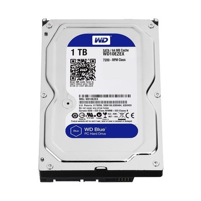 Western Digital Blue 1TB 3.5'' SATA III 7200RPM Desktop Hard Drive WD10EZEX HDD