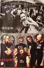 Dope 2001 Life 2 sided Epic Records BIG promo poster Flawless New Old Stock