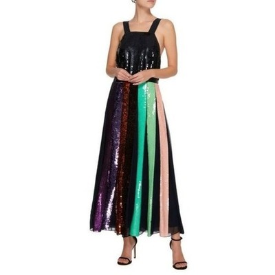 Tibi Multicolor Long Night Out Dress | eBay
