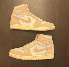 Air Jordan 1 Retro High OG Sneakers 'Washed Pink' FD2596-600, Size 11 W 9.5 M