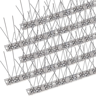 Stainless Steel  Spikes 10 Pack, Squirrel Small Birds Pigeons Crows and  Deterre