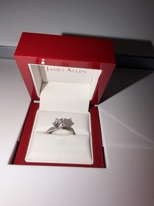 James Allen 1.50 Carat Lab-Created Diamond Ring