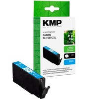 Kmp Cyan Druckerpatrone Kompatibel Zu Canon CLI-551 Xl C