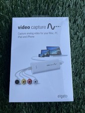 Elgato USB Analog Video Capture Device Mac PC, iPad, iPhone New Sealed 