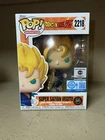 Dragon Ball Z Super Saiyan Vegito Pre Release Chalice Glow Chase Funko Pop 2218