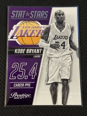 2015-16 Panini Prestige #19 Kobe Bryant Stat Stars
