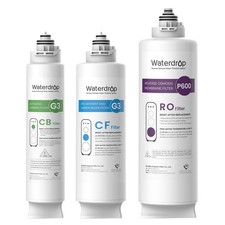 Waterdrop WD-G3P600-W Replacement Filter, WD-G3-N1CF, WD-G3-N3CB, WD-G3P600-RO