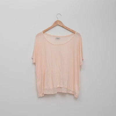 Rare Acne Studios Zorah New Ten Tee 100% Lyocell XS S M Light Pink T-Shirt - Bild 1 von 4