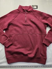 New Under Armour Mens Playback Performance Fleece 1/4 Zip Shirt Sz SMALL