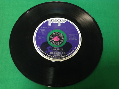 Lee Austin (The Burner) The Truth / Moonlight Funk 45 Vinyl Piranha Records