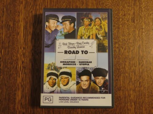The 'Road To' Collection- Singapore / Morocco / Utopia / Zanzibar (DVD) Region 4 - Picture 1 of 1