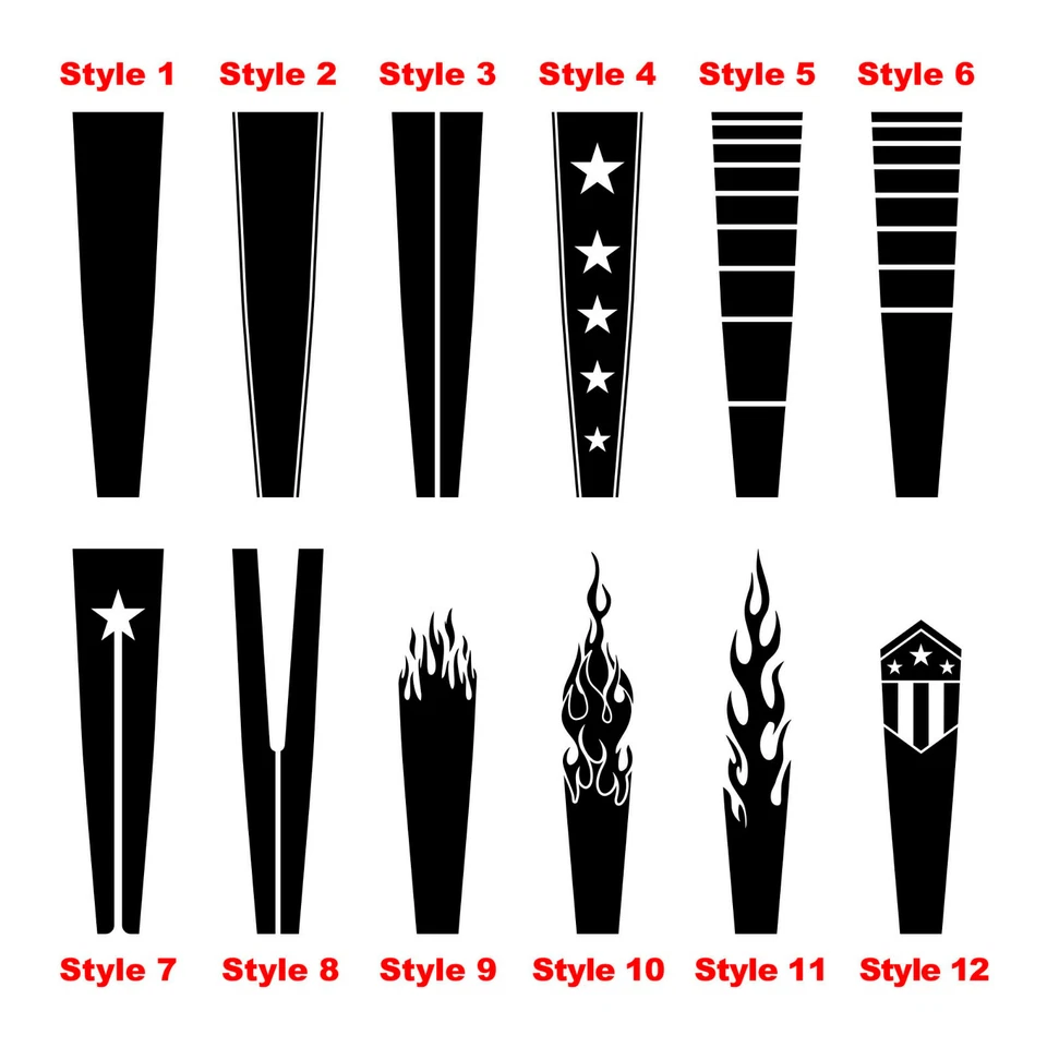 Calcomanía de vinilo para capó pegatina raya central compatible con Dodge Avenger 2008-2014 Foto 2 de 4