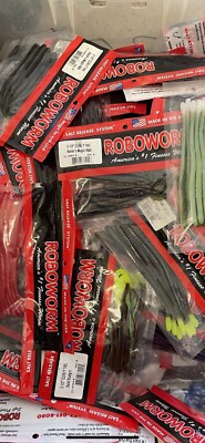 Roboworm 10 Random Packages Of Roboworms 