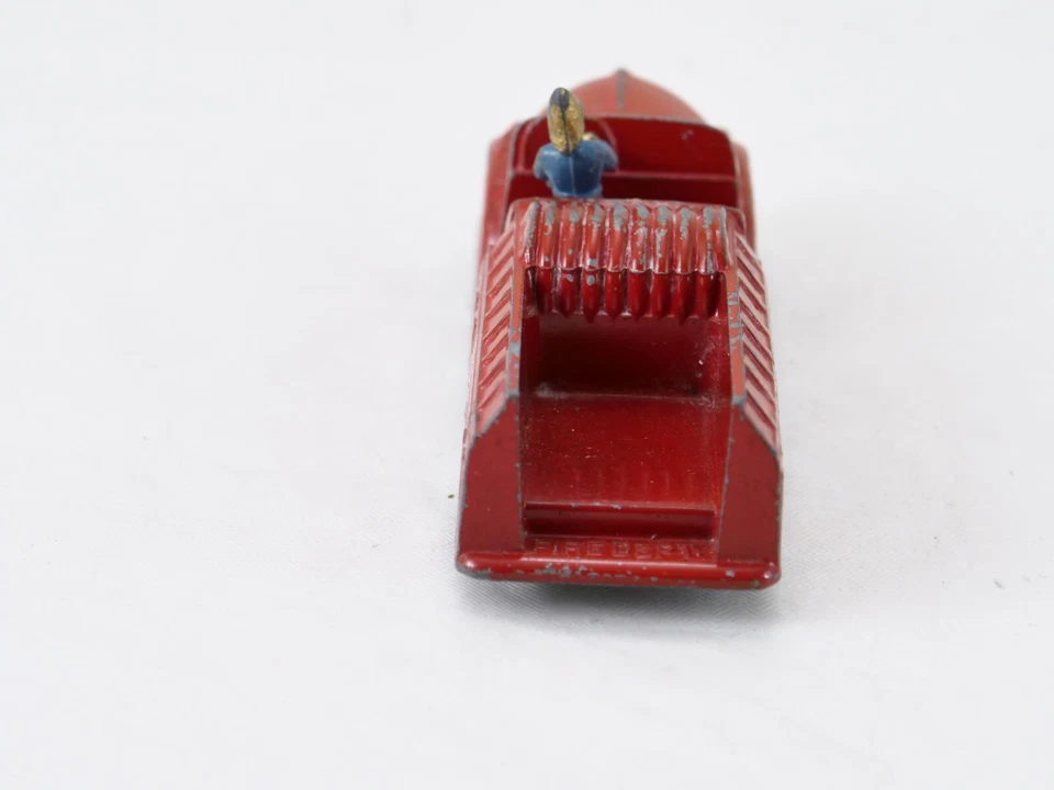 London Toys N°16 Camion Dei Pompieri In Metallo Giocattolo 10 Cm - Immagine 4 di 4