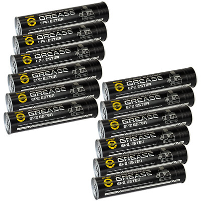 12 X 400 g MANNOL Universalfett Kartusche EP-2 Multi-MoS2 Grease Multi-MoS2 Fett