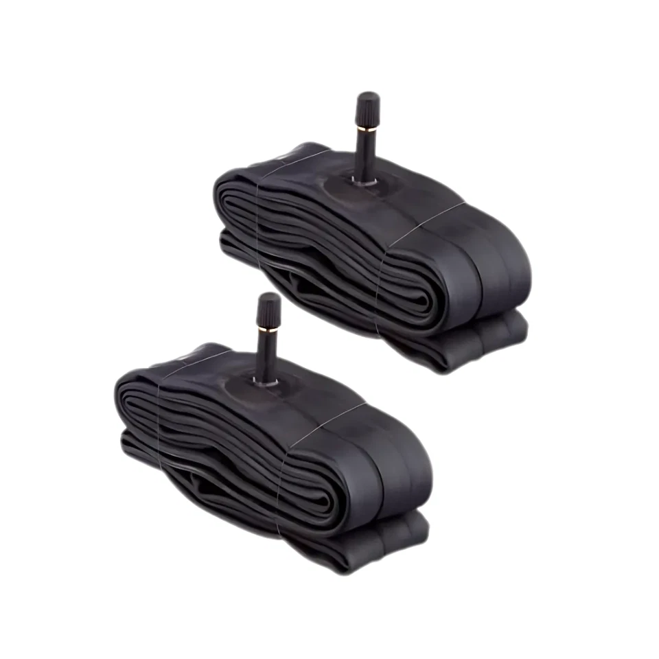 2 Chambres D'Air 26 X 1 3/8 X 1 1/2 Valve Schrader Amérique Pour Vélo De Ville - Photo 1/4