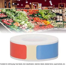 1 Roll 150 Sheets Thermal Printer Label Paper 12x40mm Thermal Labels Tool New