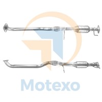 BM90774 Abgas-Katalysator Mit Montagesatz Front Edelstahl 2 Jahre Garantie