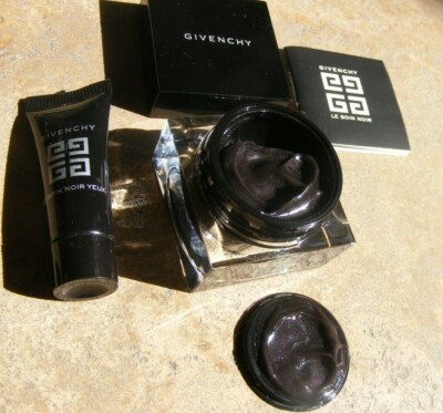 GIVENCHY LE SOIN NOIR mini jar Face Cream+ mini Eye Cream in Black