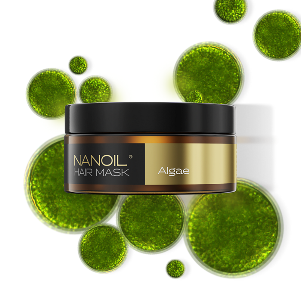 Maschera per capelli con alghe Nanoil Algae Hair Mask 300ml - idratazione