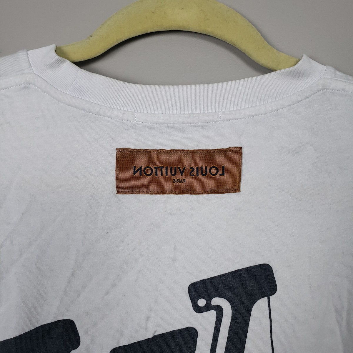 LOUIS VUITTON x VIRGIL ABLOH Floating Logo Deconstructed T Shirt