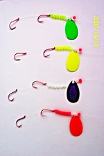 12 Walleye Spinners Crawler Harness Exchange Clevis Hooks Lures Trolling Casting