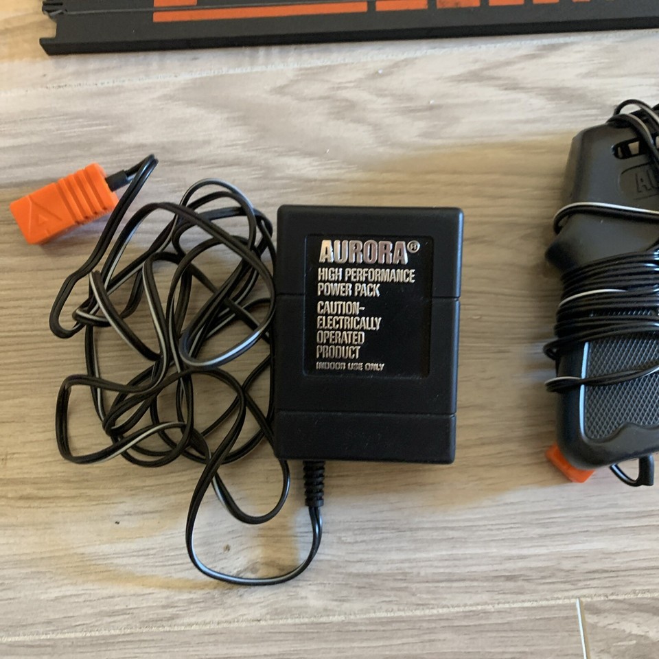 Aurora AFX Double Fire Tomy Slot Car Misc. Track, Controllers and Power