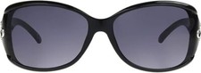 Women's Black Foster Grant NS0821 Subline Sunglasses