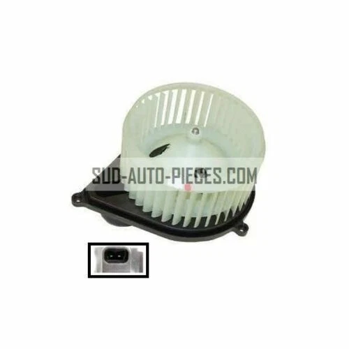 Moteur et roue de pulseur de CVC pour automobile