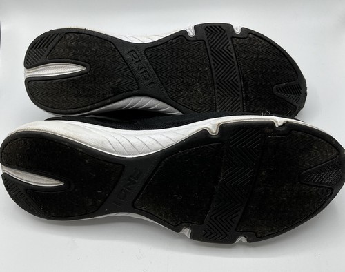 Black Tennis Shoes Sneakers White Soles 