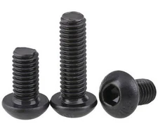 8#-32 10#-24 10#-32 (3/16'') ALLOY STEEL ZINC 10.9 BUTTON HEAD SOCKET SCREW BOLT