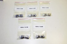 5x Midwest Microwave Model 220 18GHz Attenuator 3.0dB 6.1dB 10.4dB 19.7dB 19.8dB