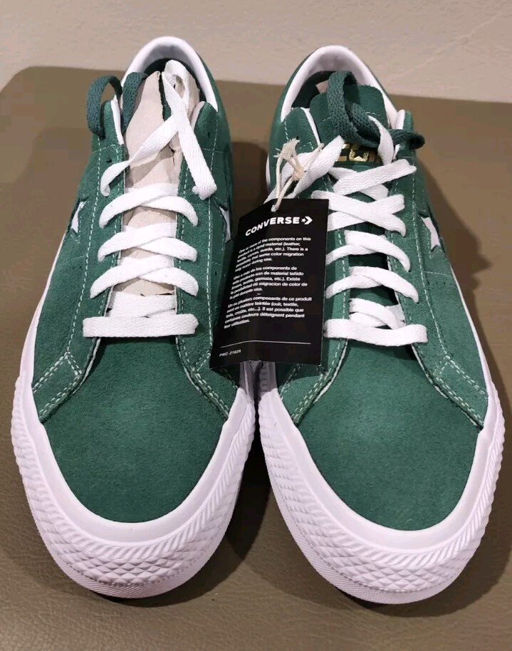 新品⭐︎Converse One Star Green Suede US10 Converse One Star Suede Green Sneakers | eBay