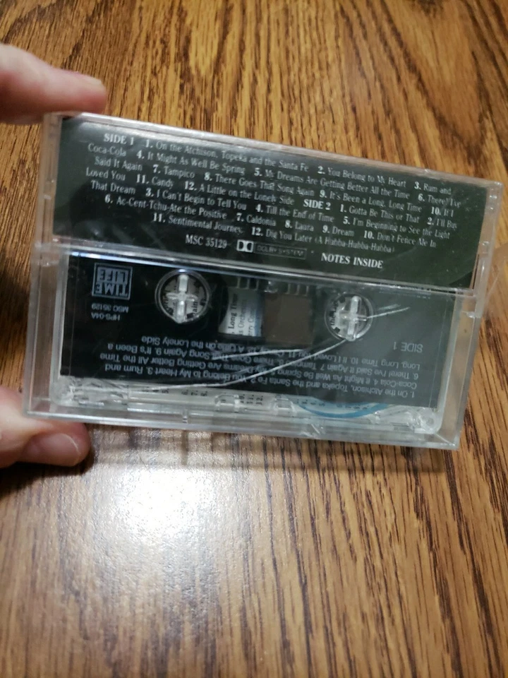 Your Hit Parade 1945 TimeLife Double Length Cassette Hype Sticker Cracks In Case - Image 4 of 4