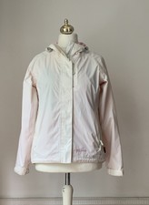 Tresspass Polyamide Weatherproof Jacket White Spotted Mesh Lining Uk Medium