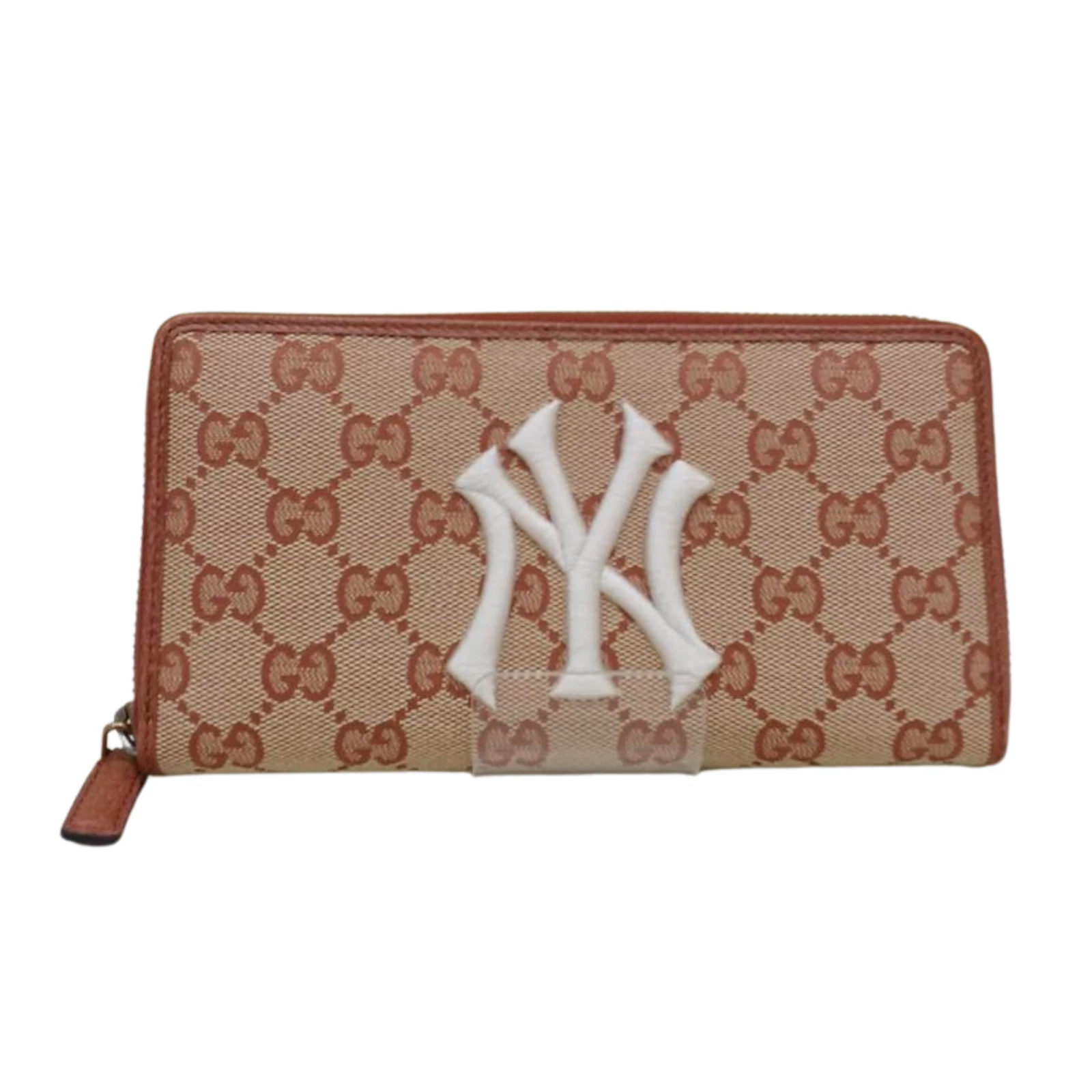 Gucci New York Yankees long portefeuille GG Supreme toile 547791 sac à main authentique