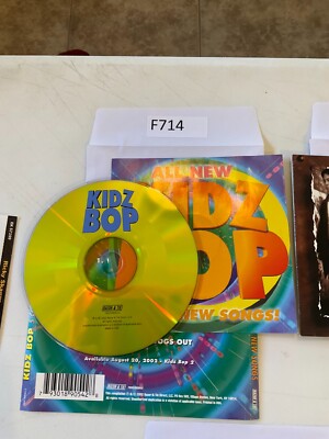 ALL NEW KIDZ BOP RARE CD 5 COOL NEW SONGS No Case No Tracking