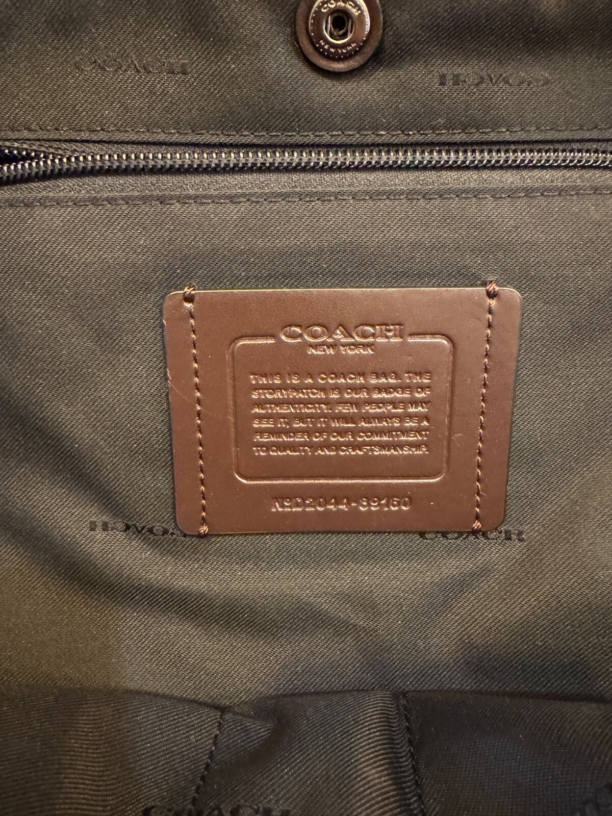 Coach Backpack - Gently Used - Excellent Conditio… - image 3